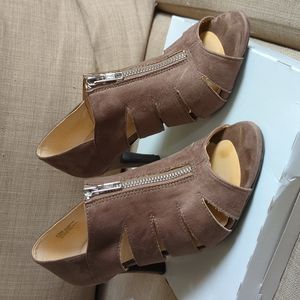 Cute suade heels